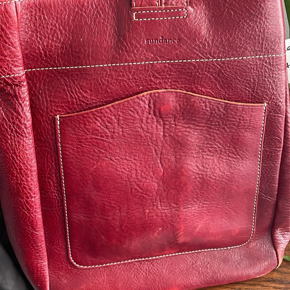 Sundance leather backpack - Picture 5 of 9